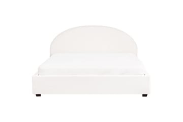 Dubbelsäng Vaucluse med förvaring Vit, 180x200 cm, Bouclé - Vit, 180x200 cm, Bouclé - Möbler - Säng - Säng med förvaring