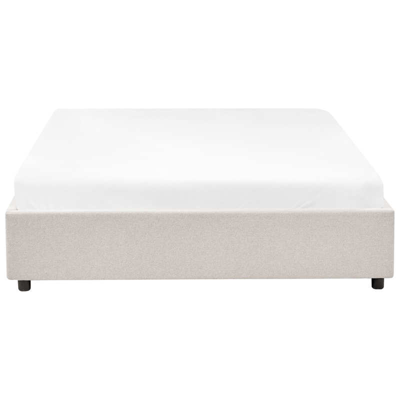 Dubbelsäng Prades 160x200 cm - Ljusbeige - Möbler - Säng - Säng med förvaring