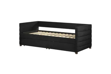 Enkelsäng Marray med förvaring Svart - Svart - Möbler - Säng - Säng med förvaring