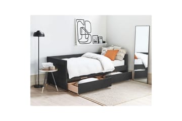 Enkelsäng Marray med förvaring Svart - Svart - Möbler - Säng - Säng med förvaring