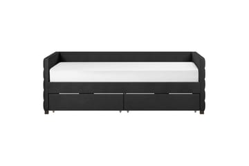 Enkelsäng Marray med förvaring Svart - Svart - Möbler - Säng - Säng med förvaring