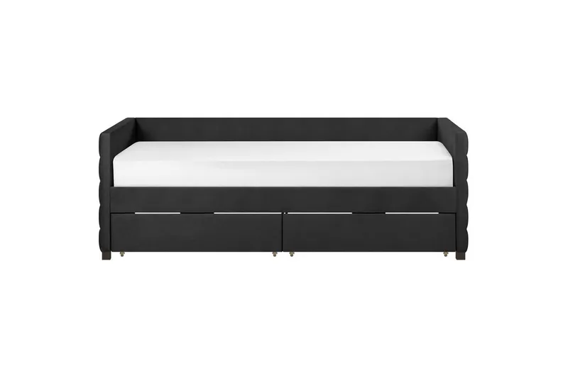 Enkelsäng Marray med förvaring Svart - Svart - Möbler - Säng - Säng med förvaring