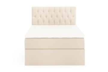 Box Bed Boxy 120x200 Beige - 120x200 cm - Möbler - Säng - Säng med förvaring - Enkelsäng med förvaring