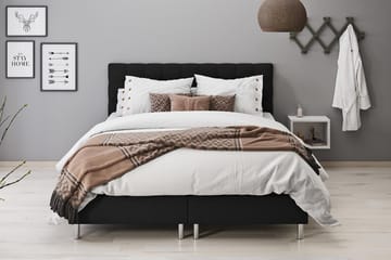 Box Bed Suset 140x200 - Svart - Möbler - Säng - Säng med förvaring
