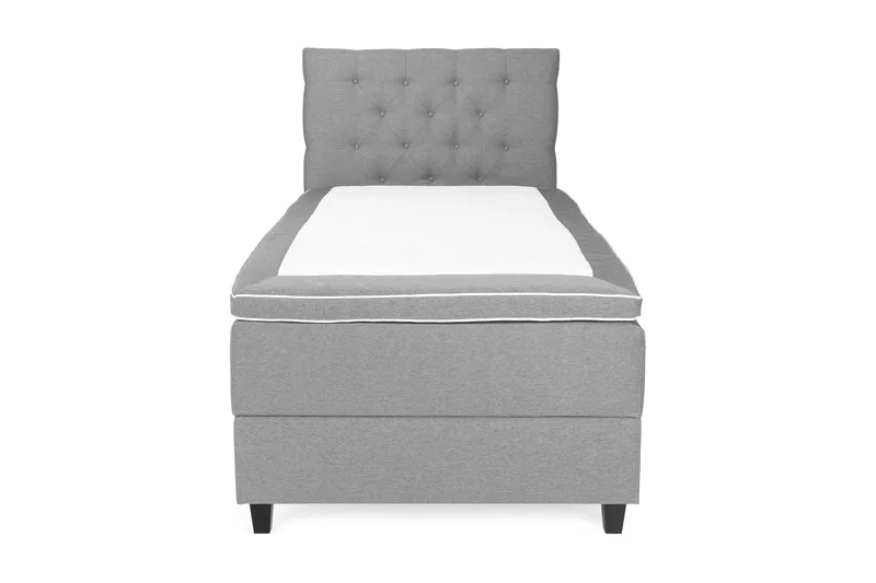 Royal Kontinentalsäng med Förvaring 105x200 cm, Ljusgrå (+Fler val)