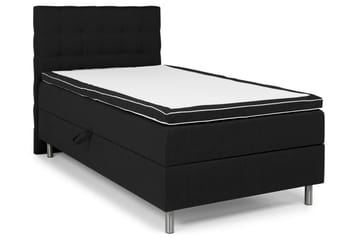 Sängpaket Suset Box Bed 140x200 - Svart - Möbler - Säng - Säng med förvaring