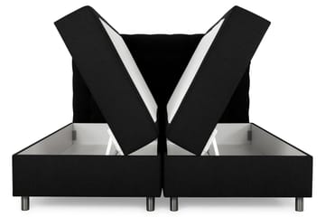 Sängpaket Suset Box Bed 160x200 - Svart - Möbler - Säng - Säng med förvaring
