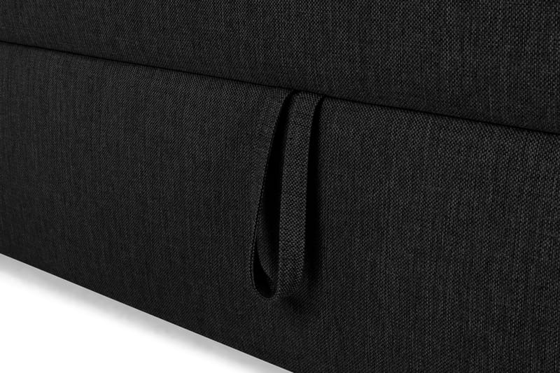 Sängpaket Suset Box Bed 160x200 - Svart - Möbler - Säng - Säng med förvaring