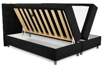 Sängpaket Suset Box Bed 180x200 - Svart - Möbler - Säng - Säng med förvaring