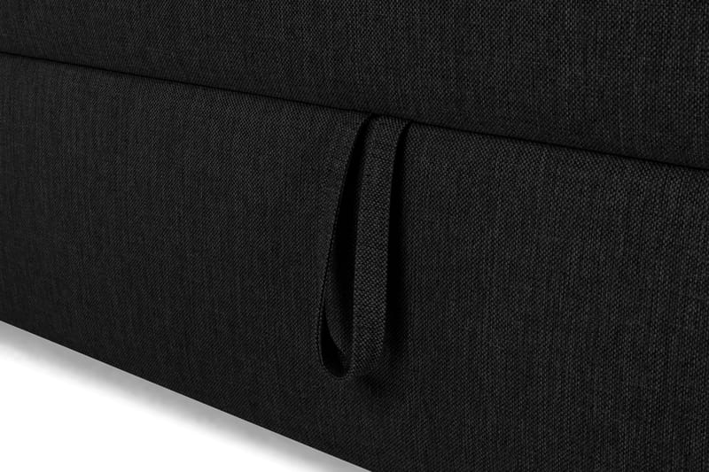 Sängpaket Suset Box Bed 180x200 - Svart - Möbler - Säng - Säng med förvaring