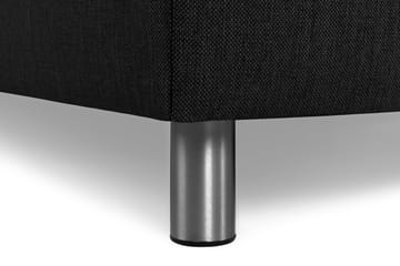Sängpaket Suset Box Bed 90x200 - Svart - Möbler - Säng - Säng med förvaring