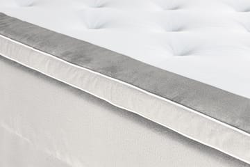 Förvaringssäng Monopoli med LED-belysning 180x200 - Ljusgrå - Möbler - Säng - Säng med förvaring - Dubbelsäng med förvaring