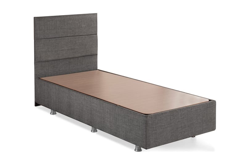 Förvaringssäng Saojao 90x200 cm - Grå - Möbler - Säng - Säng med förvaring