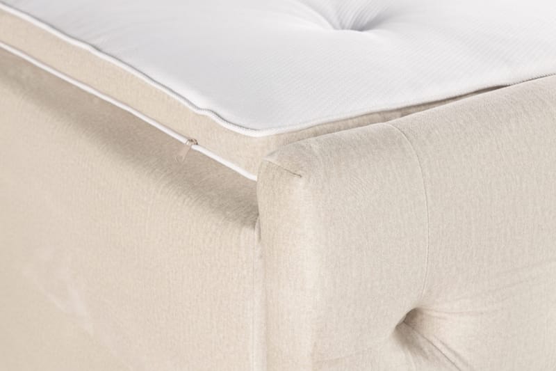 Francisco Komplett Sängpaket med Lyftförvaring LED-belysning 180x200 - Beige - Möbler - Säng - Säng med förvaring