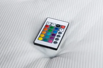 Francisco Komplett Sängpaket med Lyftförvaring LED-belysning 180x200 - Mörkgrå - Möbler - Säng - Komplett sängpaket