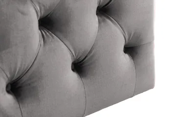 Francisco Komplett Sängpaket med Lyftförvaring LED-belysning 180x200 - Mörkgrå - Möbler - Säng - Komplett sängpaket