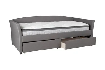 Genesis Säng 90x200 cm - Grå - Möbler - Säng - Säng med förvaring