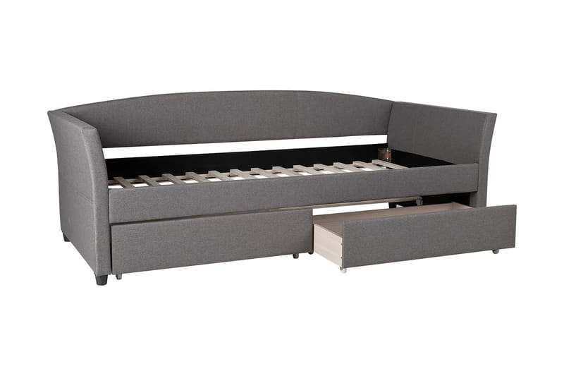 Genesis Säng 90x200 cm - Grå - Möbler - Säng - Säng med förvaring