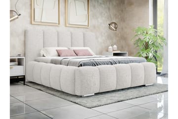 Gioia Förvaringssäng 140x200 cm - Beige - Möbler - Säng - Säng med förvaring - Dubbelsäng med förvaring