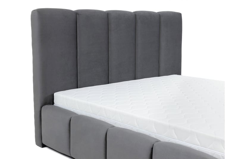 Gioia Förvaringssäng 140x200 cm - Grå - Möbler - Säng - Säng med förvaring
