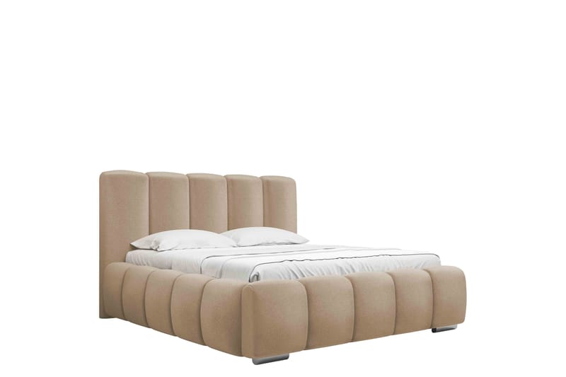 Gioia Förvaringssäng 180x200 cm - Beige - Möbler - Säng - Säng med förvaring - Dubbelsäng med förvaring