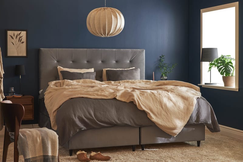 Happy Plus Sängpaket Förvaringssäng 180x200 cm   Grå - Grå - Möbler - Säng - Säng med förvaring