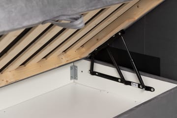 Happy Plus Sängpaket Förvaringssäng 180x200 cm   Grå - Grå - Möbler - Säng - Säng med förvaring