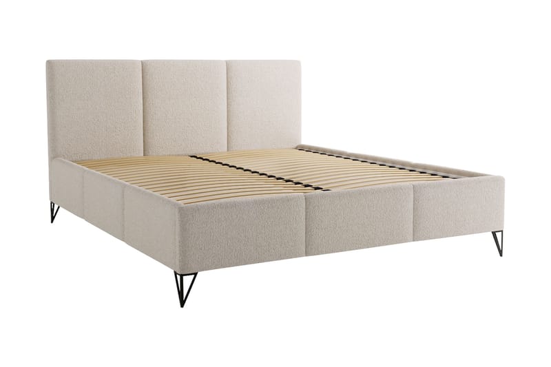 Itaca Förvaringssäng - Beige - Möbler - Säng - Säng med förvaring - Dubbelsäng med förvaring