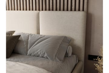 Itaca Förvaringssäng - Beige - Möbler - Säng - Säng med förvaring - Dubbelsäng med förvaring