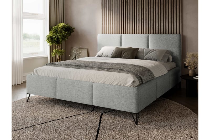 Itaca Förvaringssäng - Beige - Möbler - Säng - Säng med förvaring - Dubbelsäng med förvaring