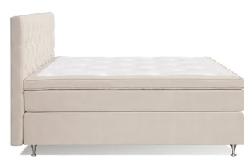Joluma Sängpaket Fast 180x200 cm - (+Fler val) 180x200 cm Ljusbeige - Möbler - Säng - Komplett sängpaket