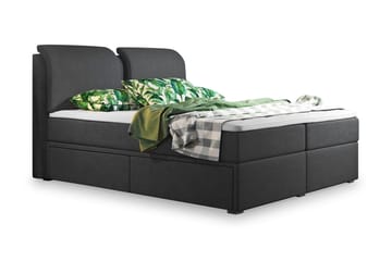 Komplett Förvaringssäng Tyler 180x200 Svart - Svart - Möbler - Säng - Säng med förvaring