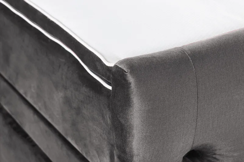 Kontinentalsäng Cloud47 Francisco Sängpaket Dark grey Lådor - Möbler - Säng - Säng med förvaring