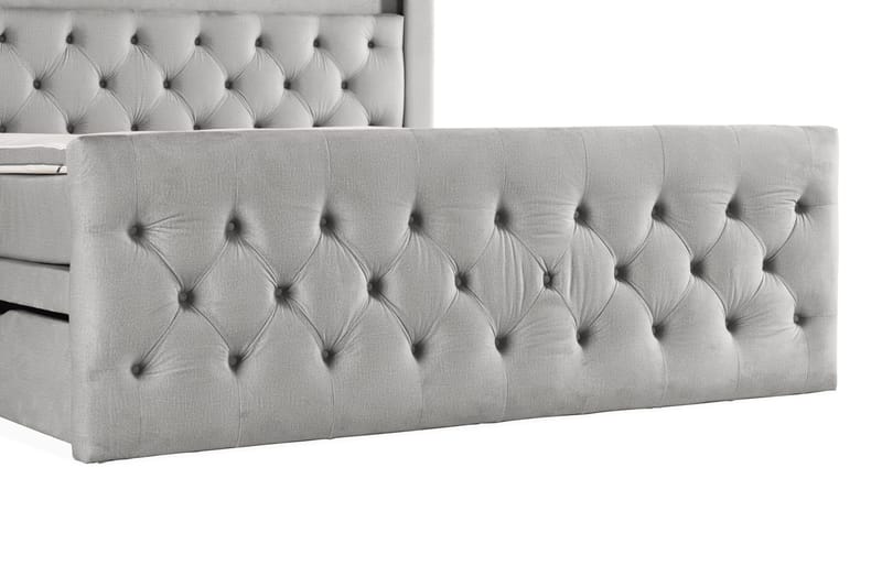 Kontinentalsäng Cloud47 Francisco Sängpaket Dark grey Lådor - Möbler - Säng - Säng med förvaring