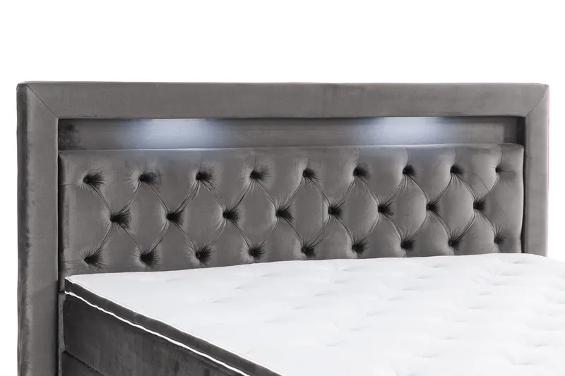 Kontinentalsäng Cloud47 Francisco Sängpaket Dark grey Lådor - Möbler - Säng - Säng med förvaring