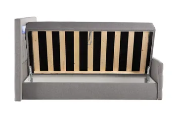 Kontinentalsäng Cloud47 Francisco Sängpaket Grey Lift-Up förvaring - Möbler - Säng - Säng med förvaring