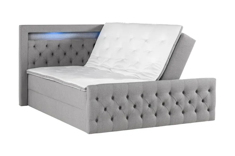 Kontinentalsäng Cloud47 Francisco Sängpaket Grey Lift-Up förvaring - Möbler - Säng - Säng med förvaring