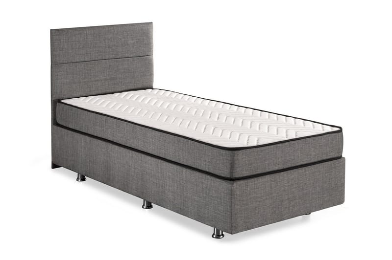 Kontinentalsäng Zilarra 120x200 cm - Grå - Möbler - Säng - Ställbar säng