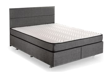 Kontinentalsäng Zilarra 150x200 cm - Grå - Möbler - Säng - Ställbar säng