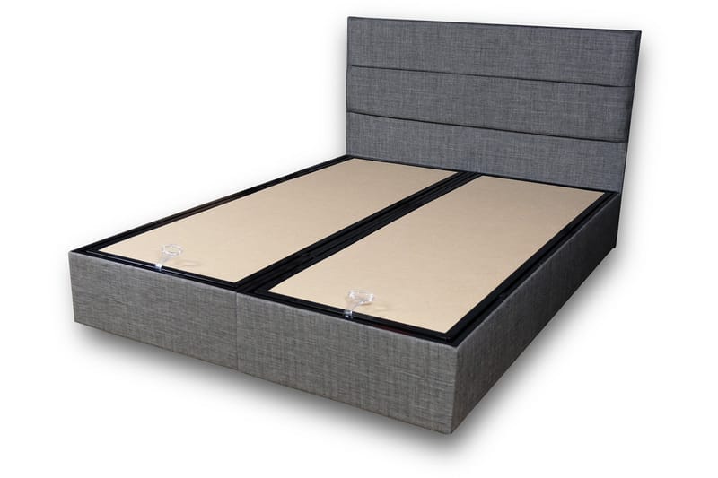 Kontinentalsäng Zilarra 150x200 cm - Grå - Möbler - Säng - Ställbar säng