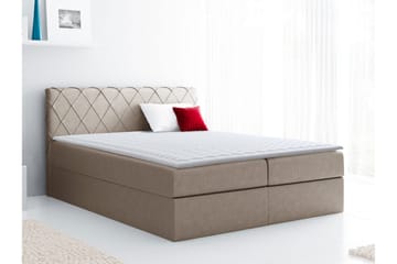 Korshavn Kontinentalsäng 160x200 - Beige - Möbler - Säng - Säng med förvaring