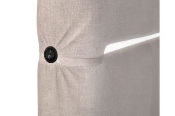 Lysekil Sängpaket Förvaringssäng 160x200 LED - Beige - Möbler - Säng - Säng med förvaring