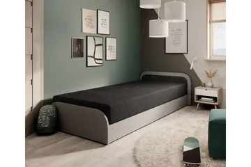 Mayuri Sängpaket Förvaringssäng 90x180 cm - Grå - Möbler - Säng - Säng med förvaring