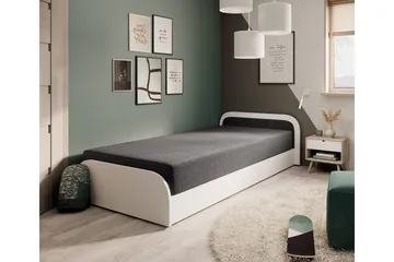 Mayuri Sängpaket Förvaringssäng 90x180 cm - Vit - Möbler - Säng - Säng med förvaring