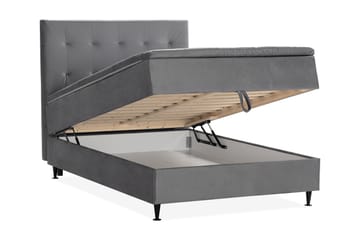 Pigge Extra Sängpaket Förvaring 140x200  - Grå - Möbler - Säng - Enkelsäng
