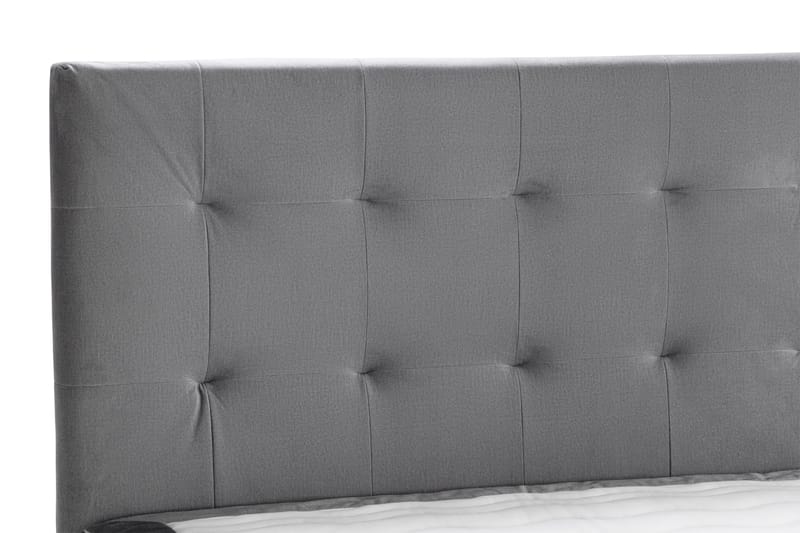 Pigge Extra Sängpaket Förvaring 140x200  - Grå - Säng med förvaring - Komplett sängpaket