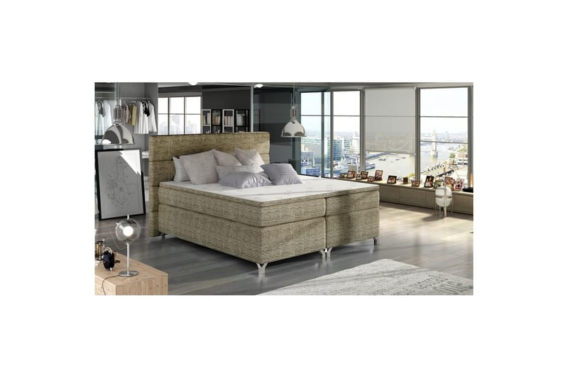 Resårbotten Eltap Amadeo, Berlin 03, Beige, 140x200 cm