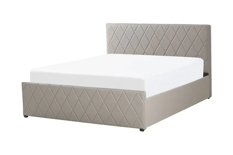 Rochefort Förvaringssäng 140x200 cm - Konstläder/Grå - Möbler - Säng - Säng med förvaring