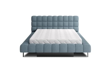 Säng med klädsel Eltap Magentta - 160x200 cm, Jaffray 40, Blå - Möbler - Säng - Säng med förvaring
