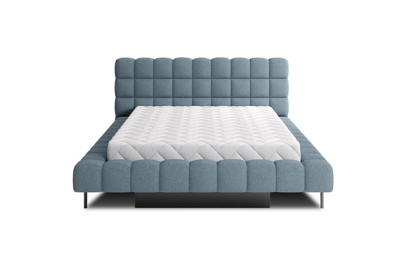 Säng med klädsel Eltap Magentta - 160x200 cm, Jaffray 40, Blå - Möbler - Säng - Säng med förvaring